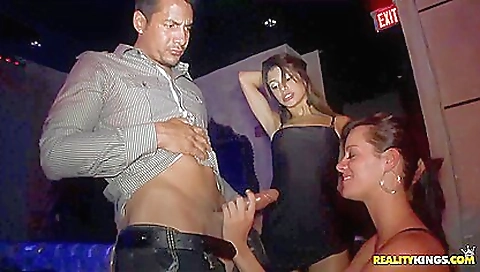 Two girls get their pussies fucked