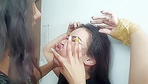 Sexy brunette with a big ass gets fucked