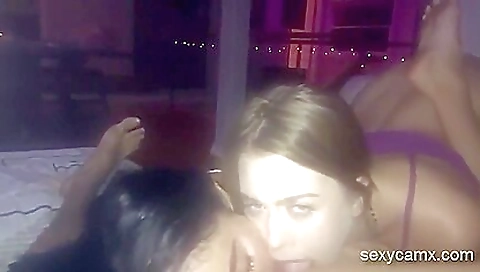 Hotie asian girl takes a black cock